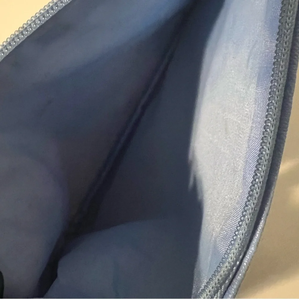 Striped Blue Ipsy Cosmetics Bag - Picture 6 of 9